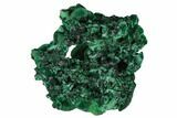 Silky Fibrous Malachite Cluster - Congo #138652-1
